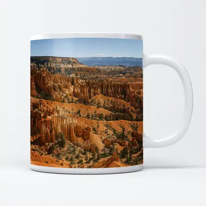 Bryce Canyon Hoodoos Red Rock Desert View