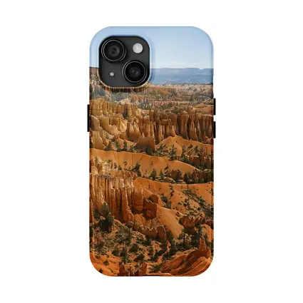 Bryce Canyon Hoodoos Red Rock Desert View