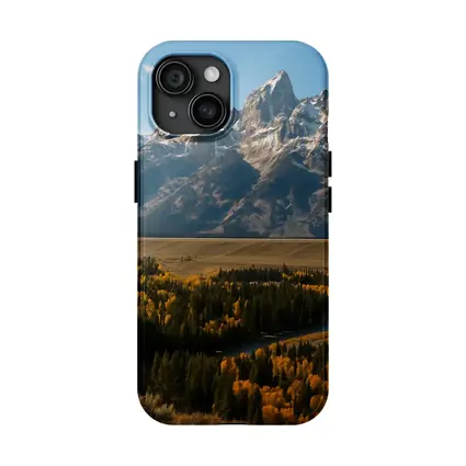 Grand Teton Mountains Snake River Autumn Valley
