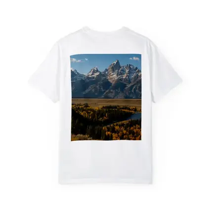 Grand Teton Mountains Snake River Autumn Valley