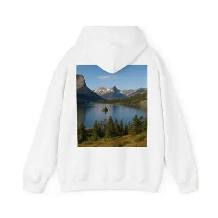 Mountain Lake Island Glacier National Park