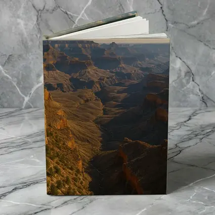 Grand Canyon Cliffs Golden Hour Landscape