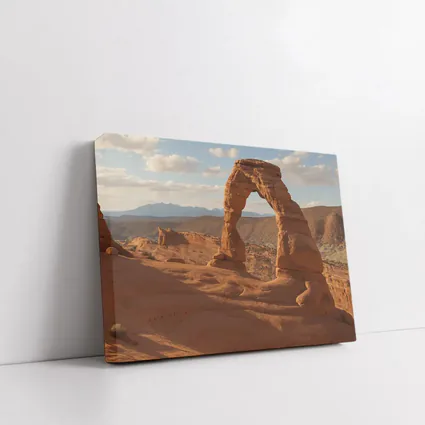 Delicate Arch Red Rock Desert Landscape