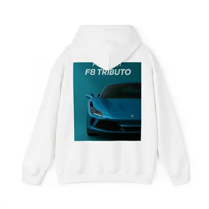 Ferrari F8 Tributo Blue Studio Front View