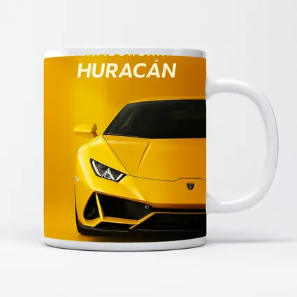 Lamborghini Huracan Yellow Front View