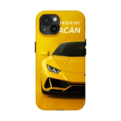 Lamborghini Huracan Yellow Front View