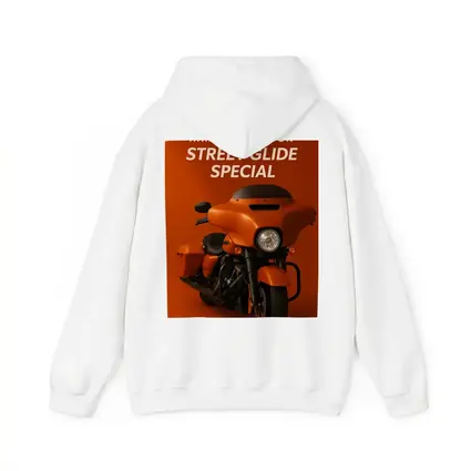 Harley Davidson Street Glide Special Orange Background