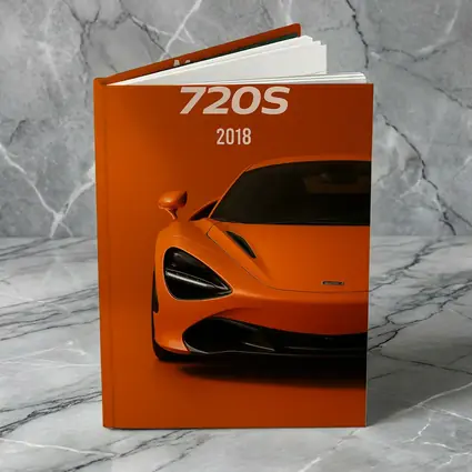 McLaren 720S 2018 Orange Studio Shot