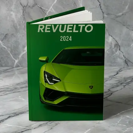 Lamborghini Revuelto Green Supercar Front View