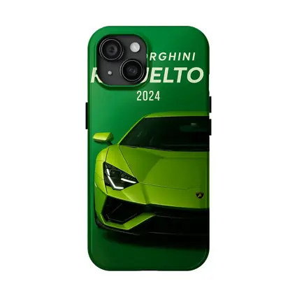 Lamborghini Revuelto Green Supercar Front View