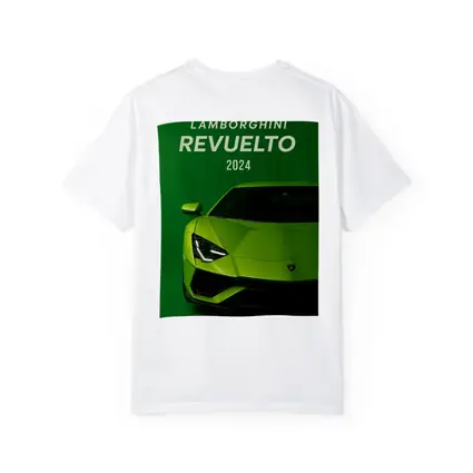 Lamborghini Revuelto Green Supercar Front View