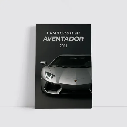 Lamborghini Aventador 2011 Dark Gray Background