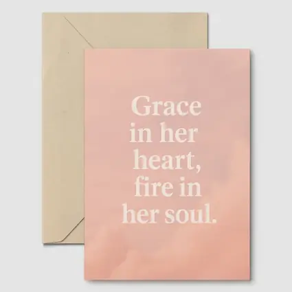 Grace In Her Heart Fire In Soul