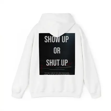 Show Up Or Shut Up Boxing Ring Quote