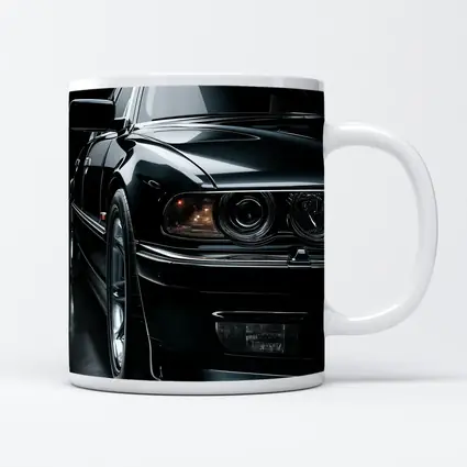 BMW M5 Black Studio Dark Background