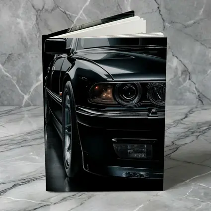 BMW M5 Black Studio Dark Background