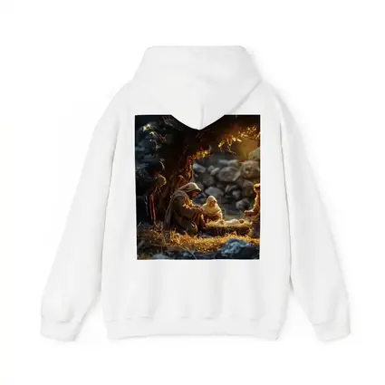 Nativity Scene Birth of Jesus Warm Light