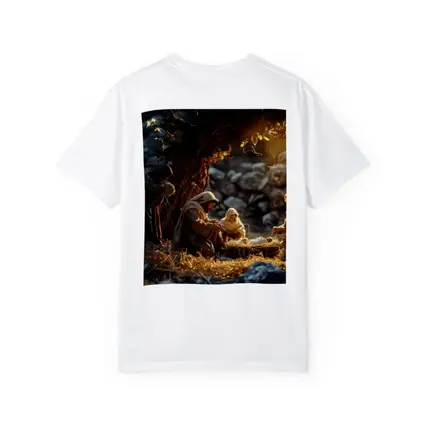 Nativity Scene Birth of Jesus Warm Light