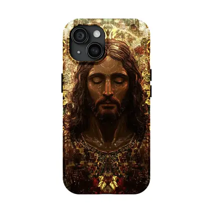 Jesus Christ Golden Halo Divine Art