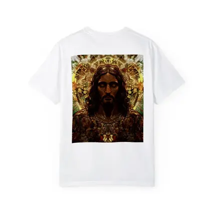Jesus Christ Golden Halo Divine Art