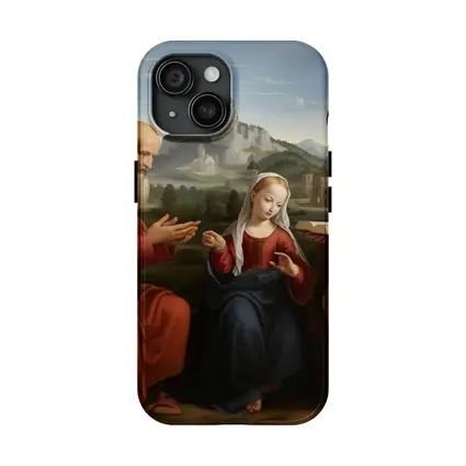 Renaissance Holy Family Classical Landscape Painting