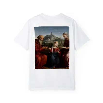 Renaissance Holy Family Classical Landscape Painting