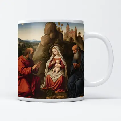 Renaissance Madonna and Child With Saints