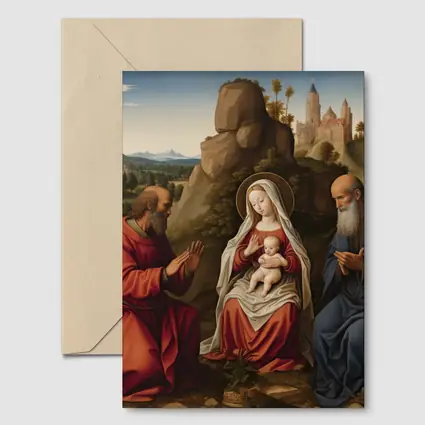 Renaissance Madonna and Child With Saints