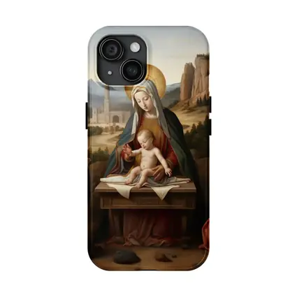 Madonna Child Saints Renaissance Religious Painting