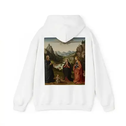 Renaissance Holy Family Landscape Religious Painting