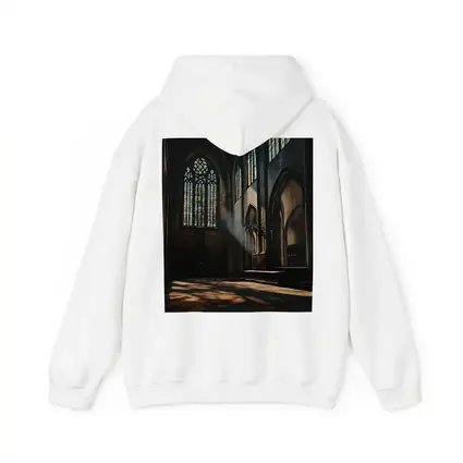Gothic Cathedral Interior Stained Glass Light