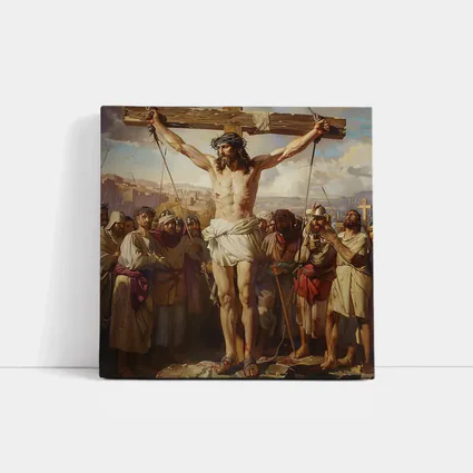 Jesus Christ Crucifixion Classical Oil Painting