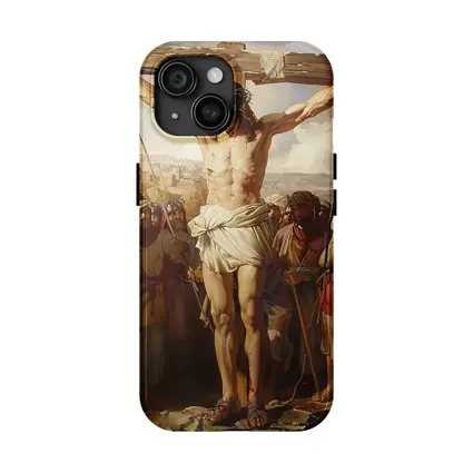 Jesus Christ Crucifixion Classical Oil Painting