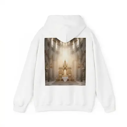 Gothic Cathedral Altar Divine Light Interior
