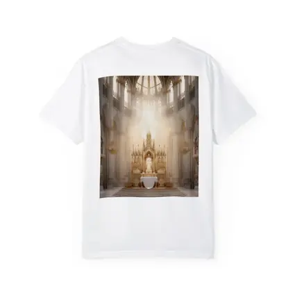Gothic Cathedral Altar Divine Light Interior