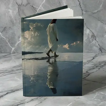 Jesus Walking On Water Dramatic Sky