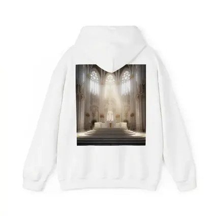 Gothic Cathedral Altar Divine Light Interior