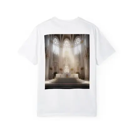 Gothic Cathedral Altar Divine Light Interior