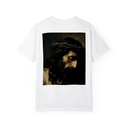 Jesus Christ Crown of Thorns Dark Painting