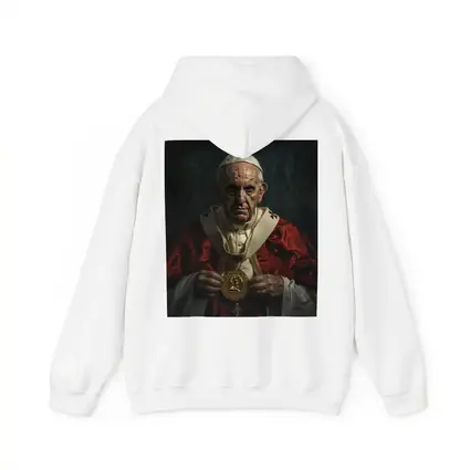 Catholic Pope Portrait Red Ceremonial Robes