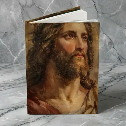 Jesus Christ Crown of Thorns Old Painting