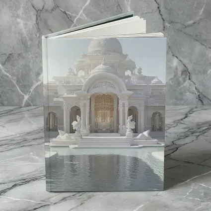 White Marble Indian Palace Reflection Pool