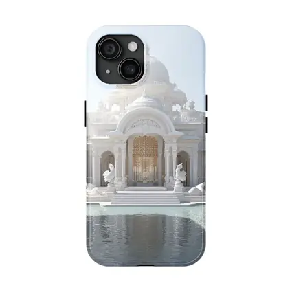 White Marble Indian Palace Reflection Pool