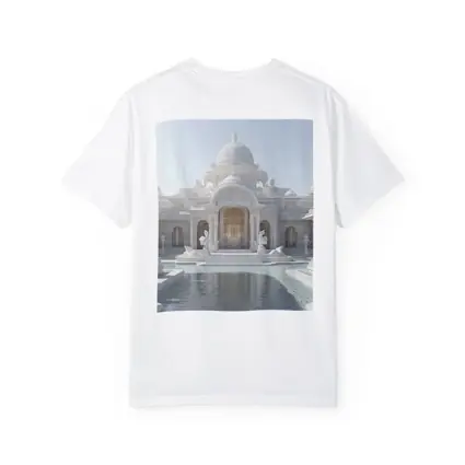 White Marble Indian Palace Reflection Pool