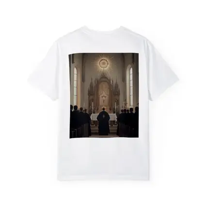 Catholic Mass Priest Altar Gothic Church Interior