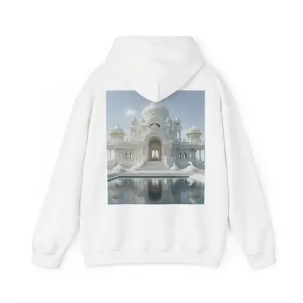 White Marble Temple Reflecting Pool Architecture