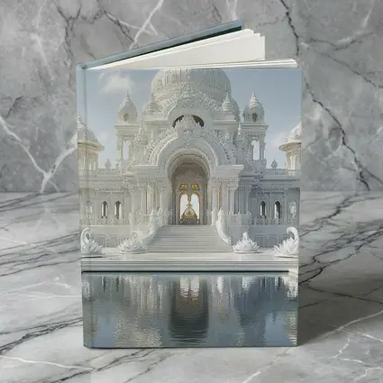 White Marble Temple Reflecting Pool Architecture