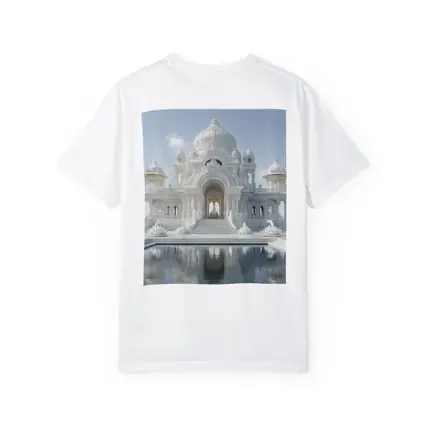 White Marble Temple Reflecting Pool Architecture