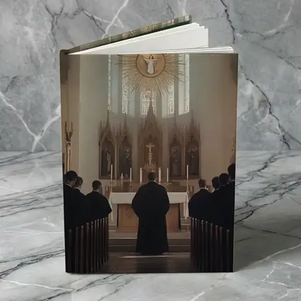 Catholic Mass Altar Church Interior Scene