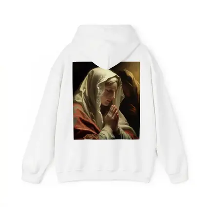 Virgin Mary Praying Classical Religious Oil Painting